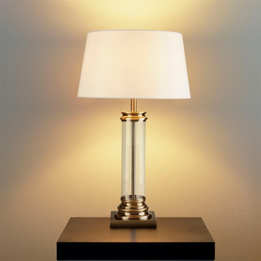 Searchlight - Настільна лампа PEDESTAL 1xE27/60W/230V