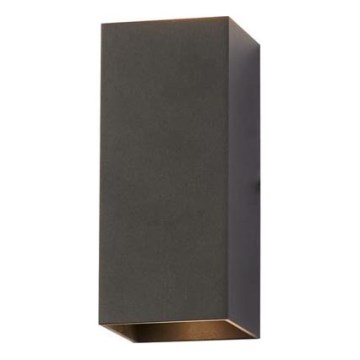 Searchlight - Настінний світильник DON 2xGU10/10W/230V чорний