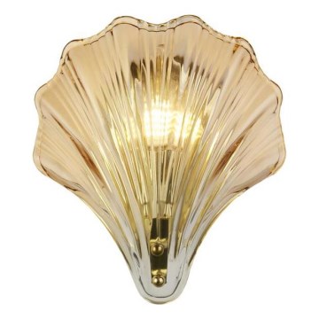 Searchlight - Настінний світильник SHELL 1xG9/7W/230V димчастий