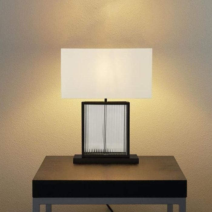 Searchlight - Настольная лампа CLARENDON 1xE27/60W/230V черная