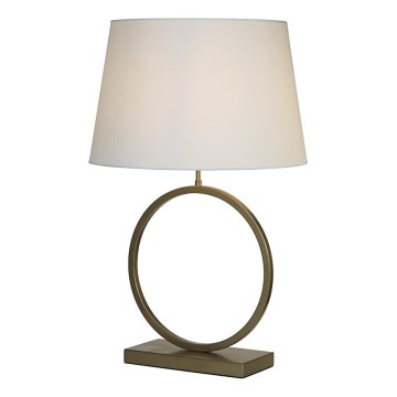 Searchlight - Настольная лампа ELEGANT 1xE27/60W/230V белая