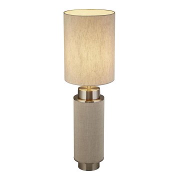 Searchlight - Настольная лампа FLASK 1xE27/60W/230V бежевая