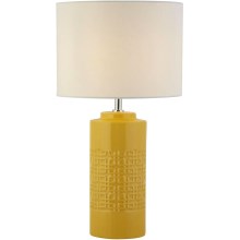 Searchlight - Настольная лампа CHARLESTON 1xE27/10W/230V керамика