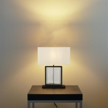 Searchlight - Настольная лампа CLARENDON 1xE27/60W/230V черная