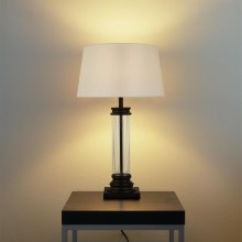 Searchlight - Настольная лампа PEDESTAL 1xE27/60W/230V черная