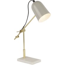 Searchlight - Настільна лампа ODYSSEY 1xE14/7W/230V сірий