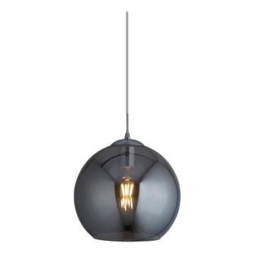 Searchlight - Підвісна люстра BALL 1xE27/60W/230V чорний