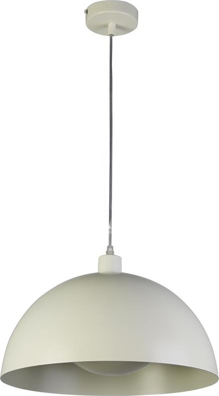 Searchlight - Підвісна люстра на тросі MARS 1xE27/60W/230V, діаметр 25 см, кремова