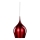 Searchlight - Підвісна люстра VIBRANT 1xE27/60W/230V червоний