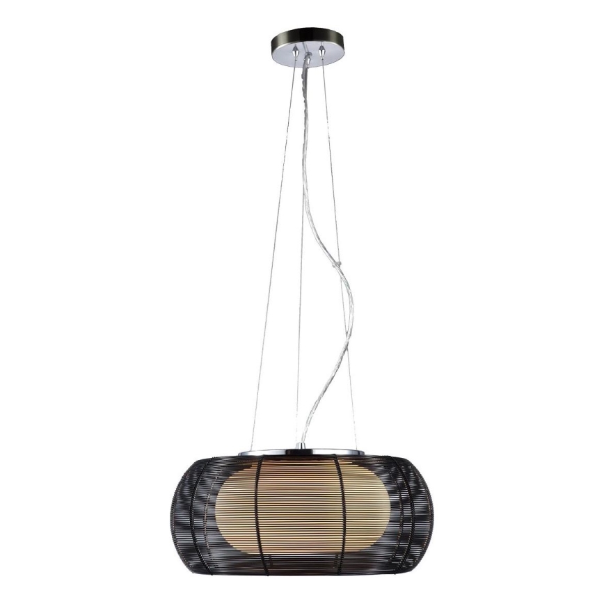 Searchlight - Подвесная люстра 2xE27/60W/230V диаметр 40 см черный