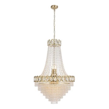 Searchlight - Подвесная люстра на цепи LOUIS PHILLIPE 8xE14/60W/230V