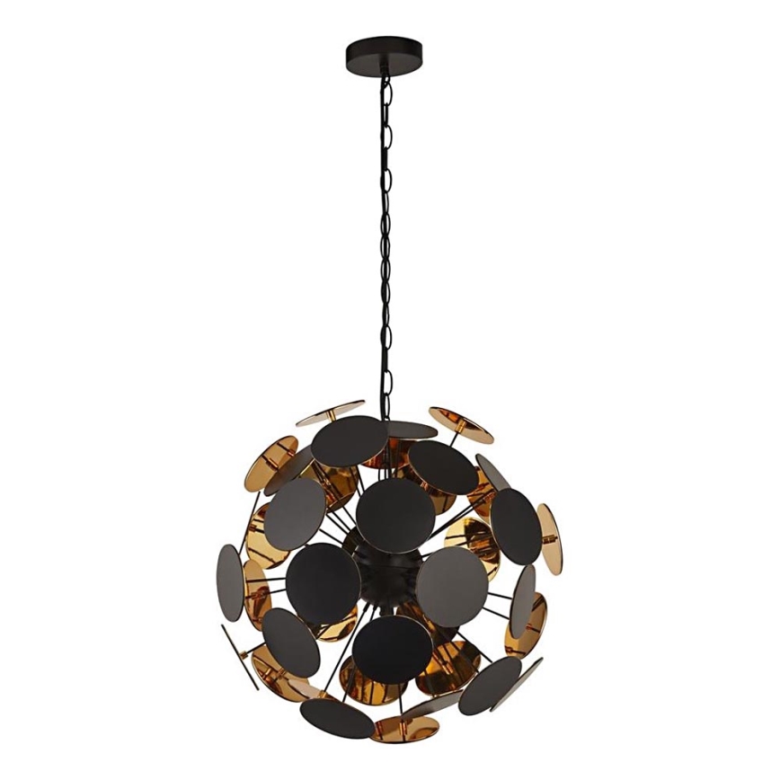 Searchlight - Подвесная люстра на тросе DISCUS 4xE14/60W/230V