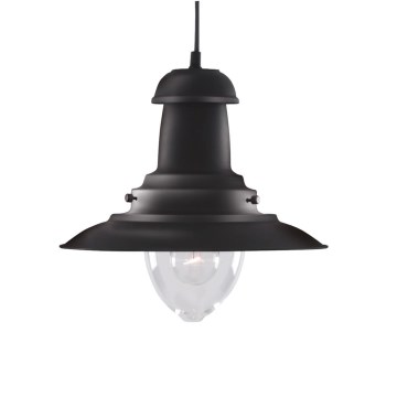 Searchlight - Подвесная люстра на тросе FISHERMAN 1xE27/60W/230V černá