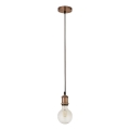 Searchlight - Подвесная люстра на тросе SUSPENSION 1xE27/60W/230V, медная