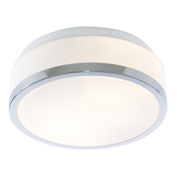 Searchlight - Потолочный светильник для ванной комнаты DISC 2xE27/60W/230V IP44