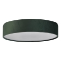 Searchlight - потолочный светильник DRUM, 3×E27, 60 Вт, 230 В, зелёный