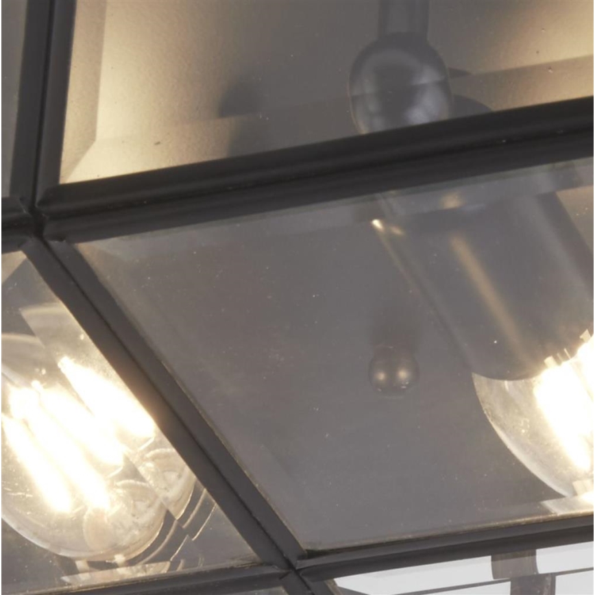 Searchlight - Потолочный светильник FLUSH 2xE14/40W/230V черный
