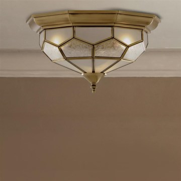 Searchlight - Потолочный светильник FLUSH 2xE14/40W/230V