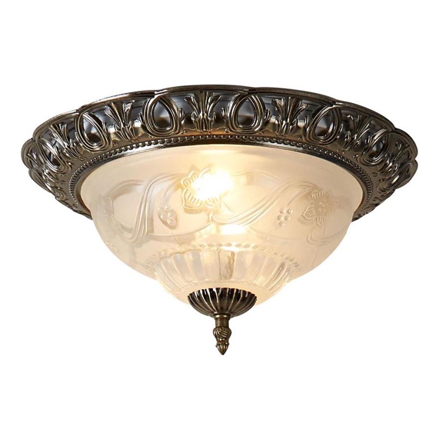 Searchlight - Потолочный светильник FLUSH 2xE14/40W/230V
