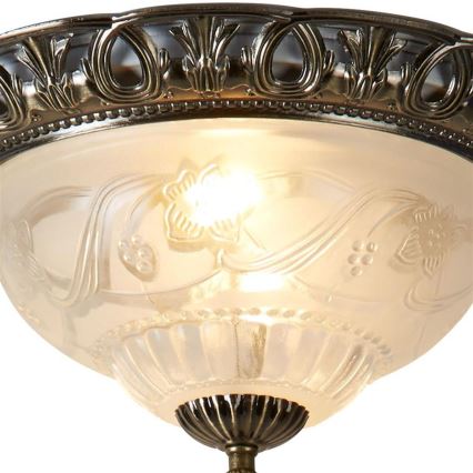 Searchlight - Потолочный светильник FLUSH 2xE14/40W/230V