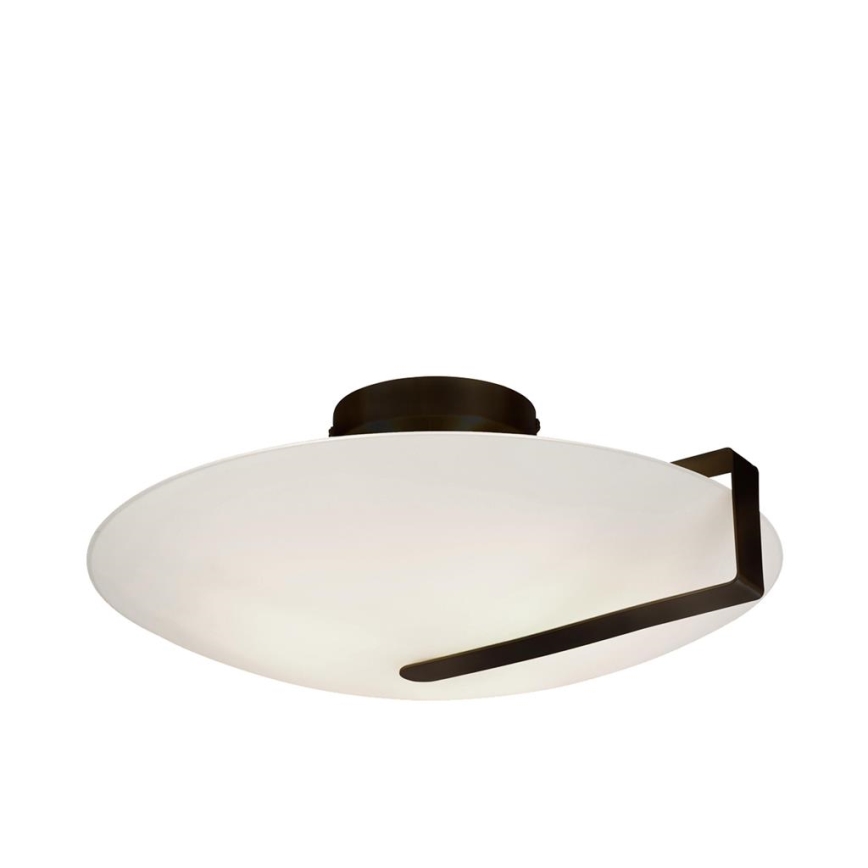Searchlight - Потолочный светильник SUNDIAL 3xE27/40W/230V чёрный