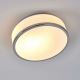 Searchlight - Потолочный светильник для ванной комнаты DISC 1xE27/60W/230V IP44