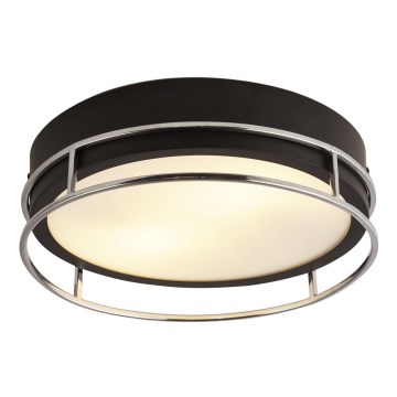 Searchlight - Стельовий світильник для ванної кімнати PHEONIX 2xE14/60W/230V діаметр 30 см IP44