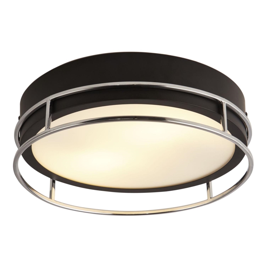 Searchlight - Стельовий світильник для ванної кімнати PHEONIX 2xE14/60W/230V діаметр 30 см IP44