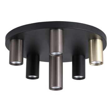 Searchlight - Стельовий світильник TUBES 6xGU10/10W/230V діаметр 40 см