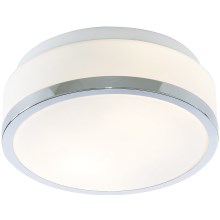Searchlight - Стельовий світильник для ванної кімнати DISC 1xE27/60W/230V IP44
