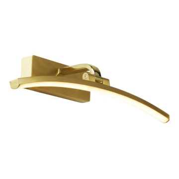 Searchlight - Светодиодный настенный светильник SANTORINI LED/8,2W/230V латунь