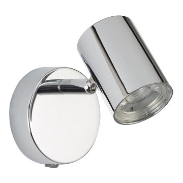 Searchlight - Светодиодный настенный точечный светильник ROLLO 1xLED/4W/230V блестящий хром