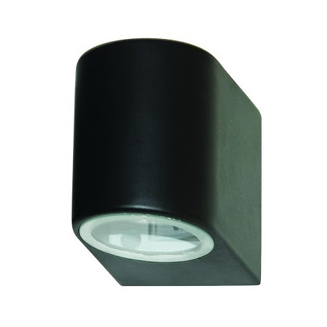 Searchlight - Светодиодный уличный настенный светильник LEDO 1xGU10/3W/230V IP44 черный