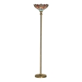 Searchlight - Tiffany торшер DRAGONFLY 1xE27/60W/230V