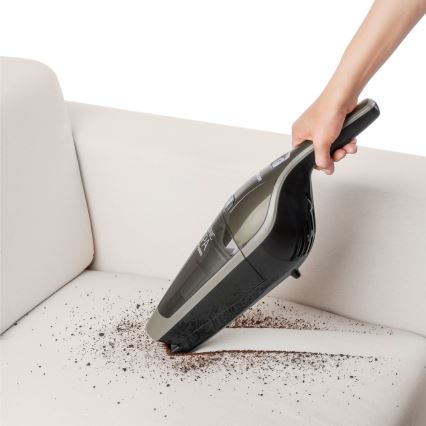 Sencor - Аккумуляторный пылесос с электрической вращающейся щеткой 2в1 110W/21,6V 2000 mAh серый