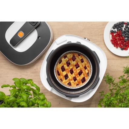 Sencor - Багатофункціональна електрична скороварка 5,5 л 1000W/230V білий/чорний