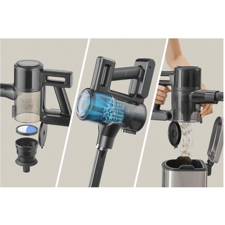 Sencor - беспроводной вертикальный пылесос 2 в 1, 200 Вт/2600 мА·ч, черный