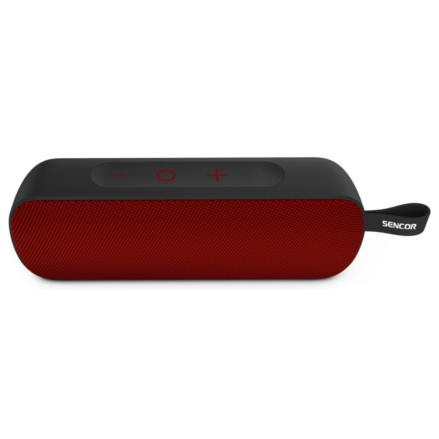 Sencor - Бездротовий динамік 10W 2000 mAh IPX7 червоний
