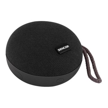 Sencor - Бездротовий динамік 3W 800 mAh IPX4 чорний