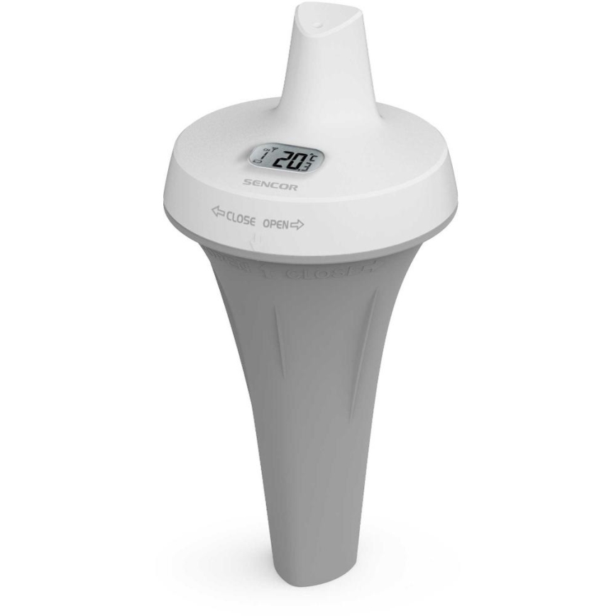 Sencor - Бездротовий плаваючий датчик для басейну 2xAA IPX7