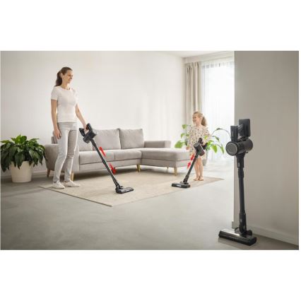 Sencor - Бездротовий вертикальний пилосос 2 в 1 200 Вт/2600 мА·год чорний