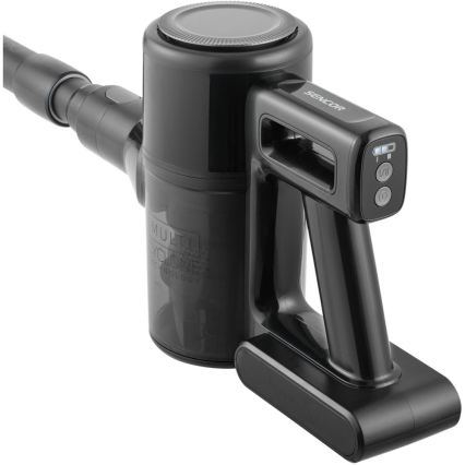 Sencor - Бездротовий вертикальний пилосос 2 в 1 200 Вт/2600 мА·год чорний