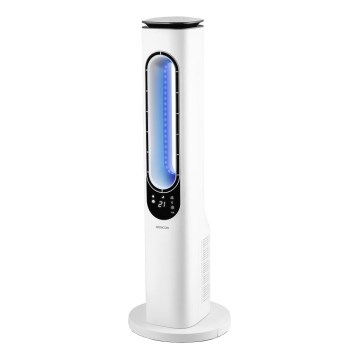 Sencor - Bladeless tower вентилятор 50W/230V белая + дистанционное управление
