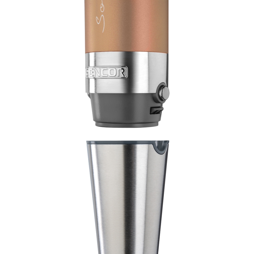 Sencor - Блендер 4в1 1200W/230V нержавіюча сталь/мідний