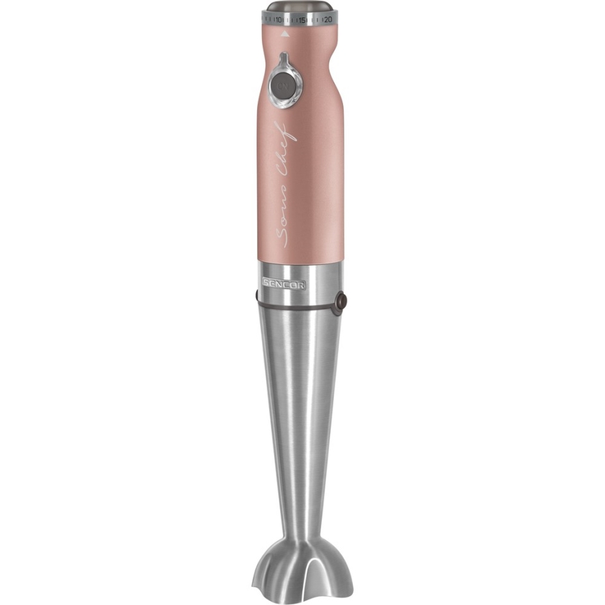 Sencor - Блендер 4в1 1200W/230V нержавіюча сталь/rose gold