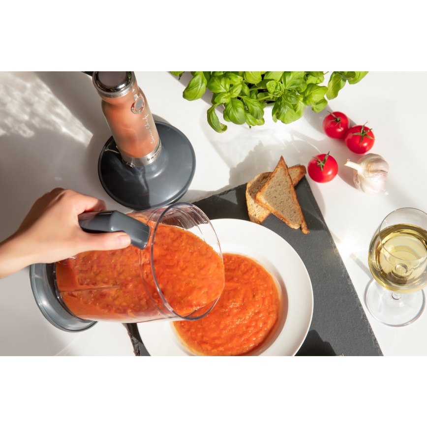 Sencor - Блендер 4в1 1200W/230V нержавіюча сталь/мідний