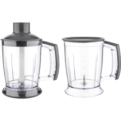 Sencor - Блендер 4в1 1200W/230V нержавіюча сталь/рожевий