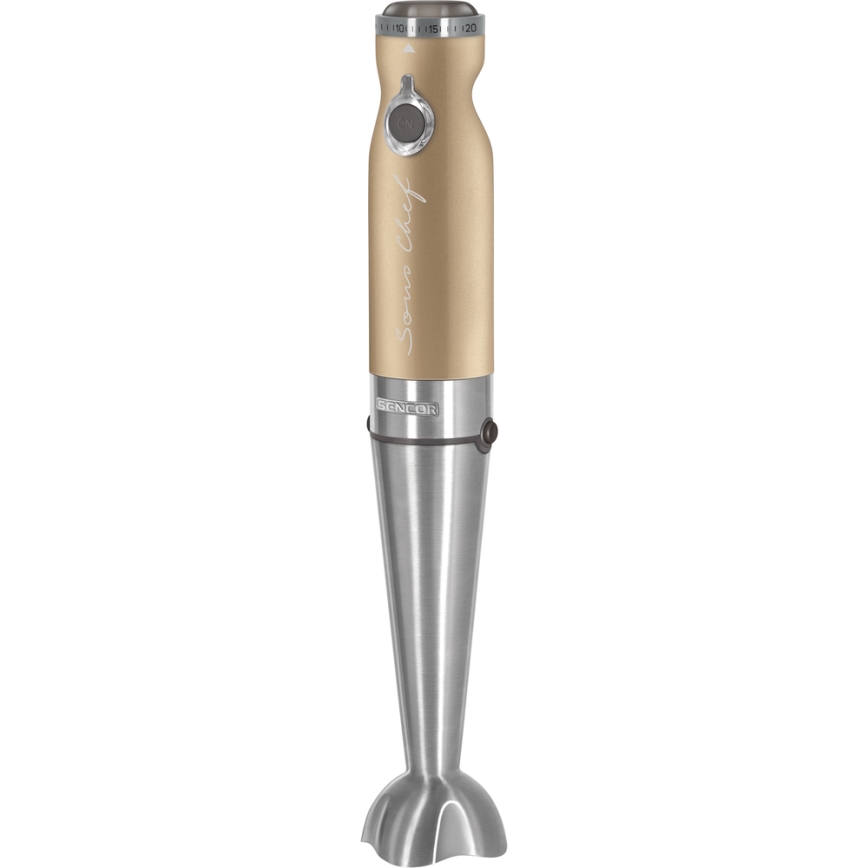 Sencor - Блендер 4в1 1200W/230V нержавіюча сталь/золотий