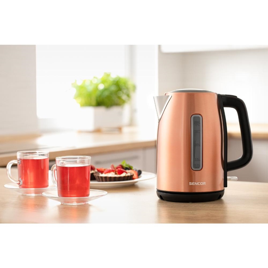 Sencor - Чайник 1,7 л 2200W/230V медный