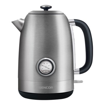 Sencor - Чайник 1,7 л. 2200W/230V нержавеющая сталь